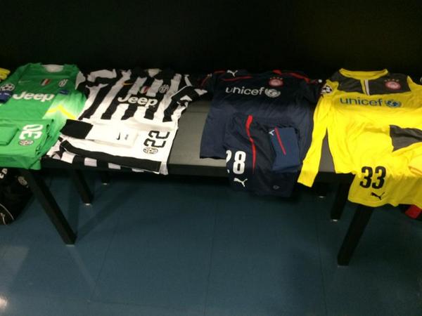 ΦΩΤΟ-Η εμφάνιση του Ολυμπιακού για τη μάχη στο Τορίνο