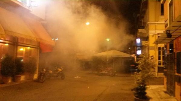 Τραυματίστηκαν δημοσιογράφοι στα Εξάρχεια