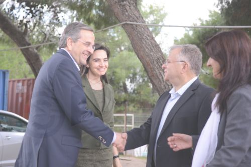 ΦΩΤΟ-Το ζεύγος Σαμαρά στο Χαμόγελο του Παιδιού