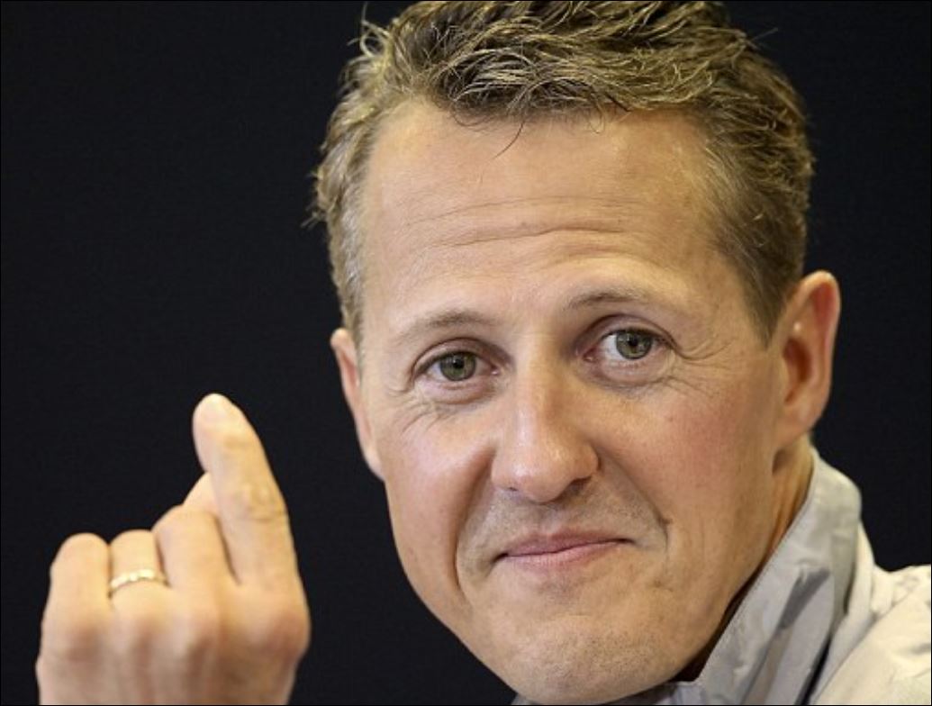 Το παραπλανητικό εξώφυλλο με τον Σουμάχερ