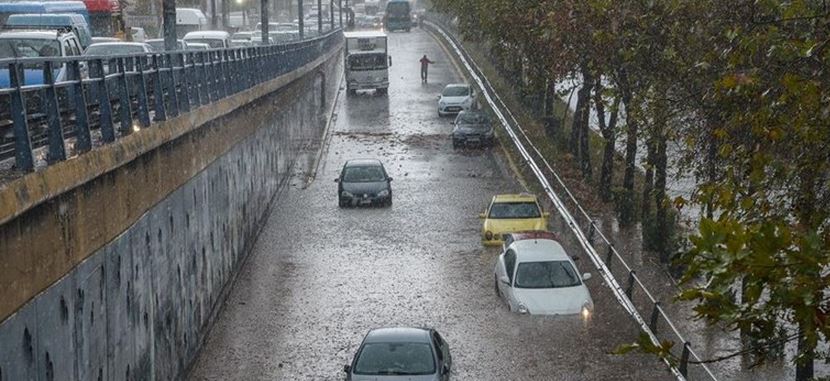Ο χάρτης κινδύνου για τις πλημμύρες