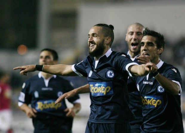 Διαφήμιση του ποδοσφαίρου στο Περιστέρι