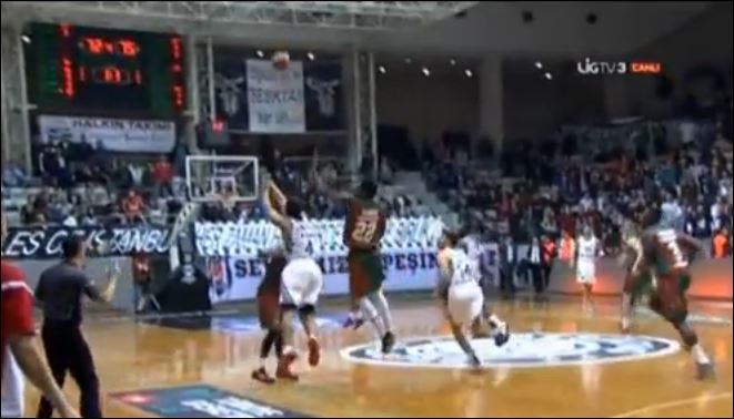ΒΙΝΤΕΟ-Buzzer beater από την σέντρα για την Μπεσίκτας