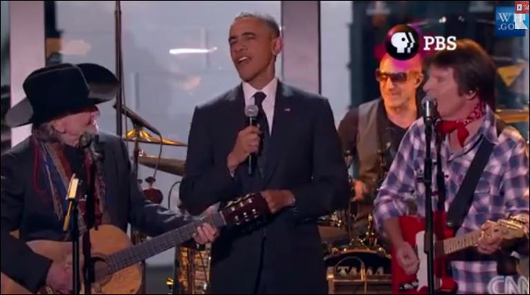 ΒΙΝΤΕΟ-Ο Ομπάμα σε ρόλο… τραγουδιστή
