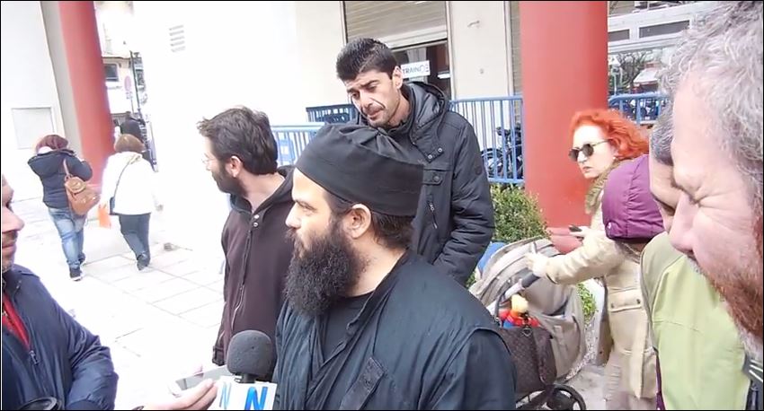 ΒΙΝΤΕΟ-Τι δήλωσε ο μοναχός της Εσφιγμένου μετά την απελευθερωσή του