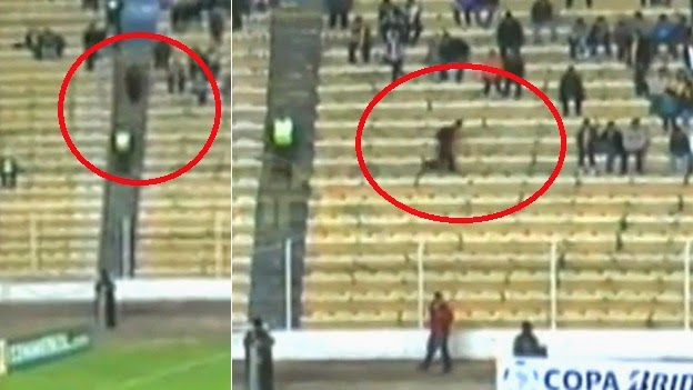 ΒΙΝΤΕΟ-“Φάντασμα” στο γήπεδο ή τρικ;