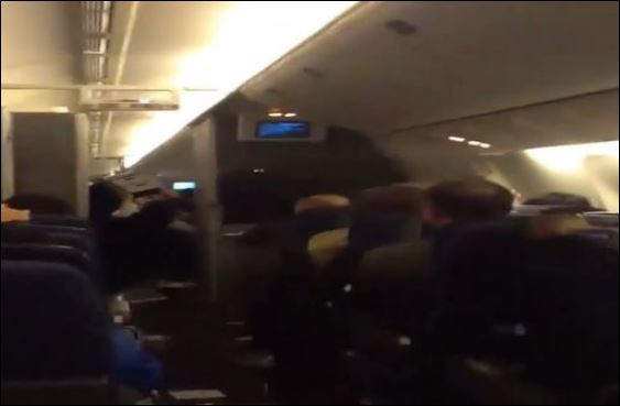 Πανικός και ουρλιαχτά στον αέρα – Συγκλονιστικό ΒΙΝΤΕΟ