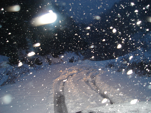 Σε ύφεση η χιονόπτωση στην Πελοπόννησο