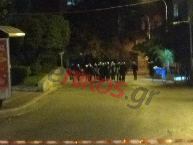 ΤΩΡΑ-ΦΩΤΟ-Τα ΜΑΤ στην πορεία για τον Γρηγορόπουλο