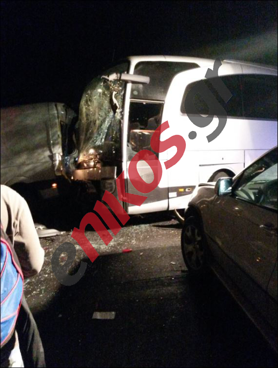 Τροχαίο στο σημείο της φονικής καραμπόλας – ΤΩΡΑ