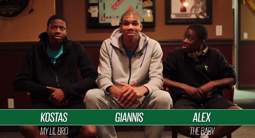 ΒΙΝΤΕΟ-Οι Αντετοκούνμπο «αποκαλύπτονται» στους φίλους τους