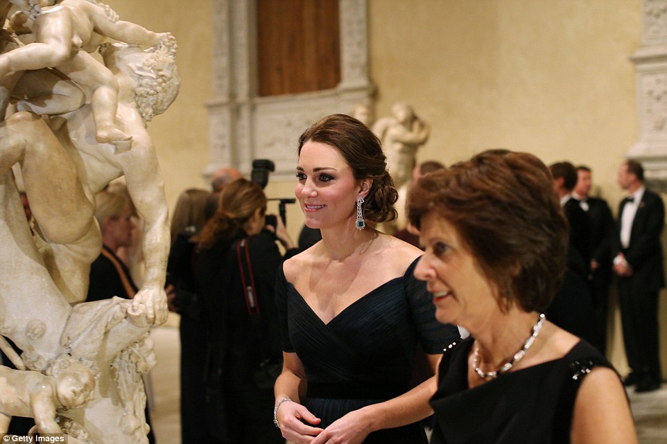 Historic building: The Duke and pregnant Duchess are said to have ‘thoroughly enjoyed’ their whirlwind trip to the Big Apple