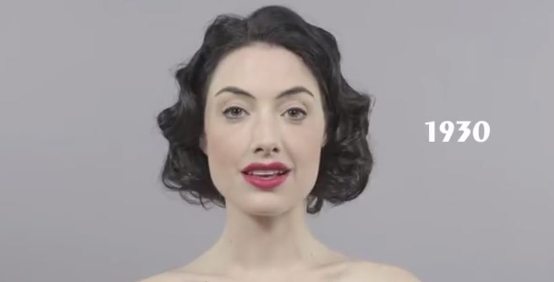 100 χρόνια ομορφιάς σε 1 λεπτό – ΒΙΝΤΕΟ