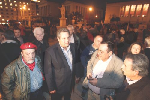 Καμμένος: Καλούμε τον ελληνικό λαό να ξεσηκωθεί