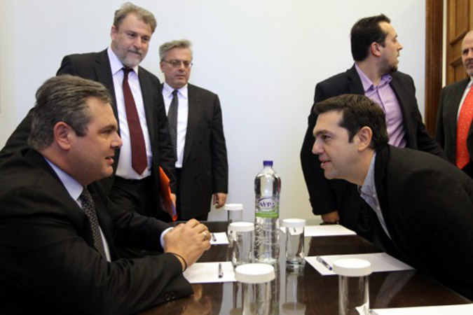 Τι απαντά ο Καμμένος για τις φωτογραφίες με τον Γιώργο Αποστολόπουλο