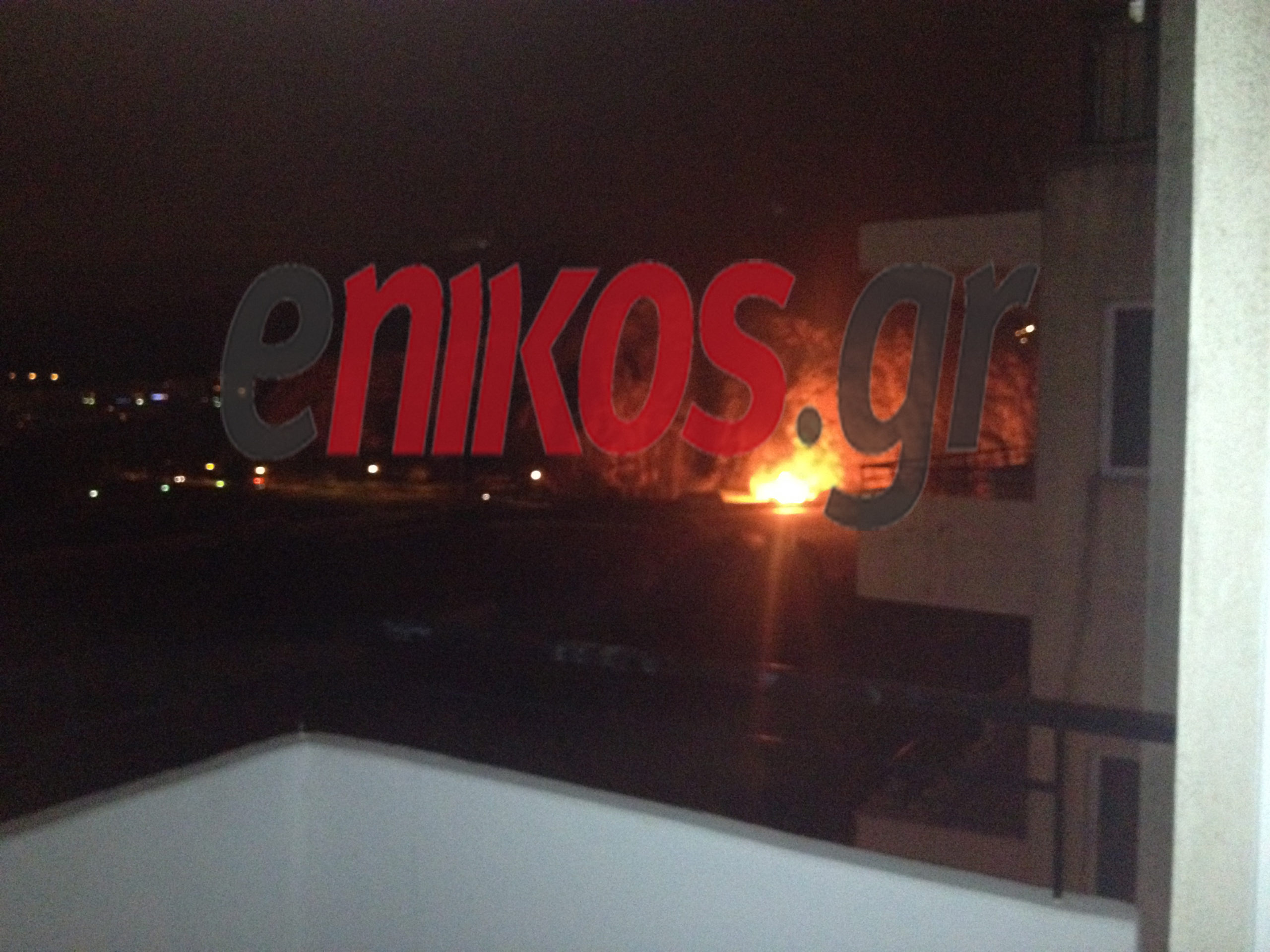 Φωτιά στο Θέατρο Βράχων – ΒΙΝΤΕΟ