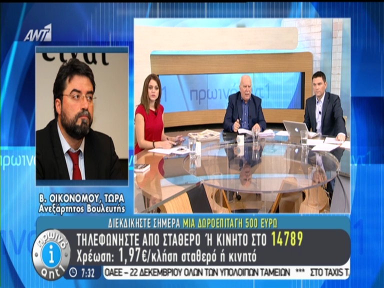 ΒΙΝΤΕΟ-Οικονόμου: Είμαι επιφυλακτικός…