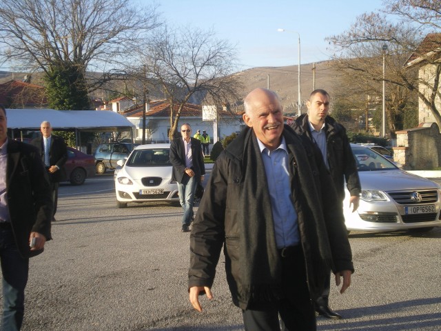 Στην Κοζάνη ο Παπανδρέου – ΦΩΤΟ