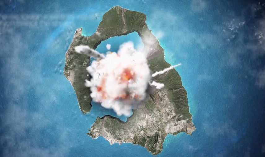 Συγκλονιστικό ΒΙΝΤΕΟ-Η γέννηση και οι… αλλαγές της Σαντορίνης