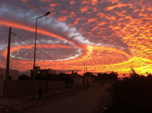 Τα περίεργα σύννεφα τους άφησαν με το στόμα ανοιχτό – ΒΙΝΤΕΟ