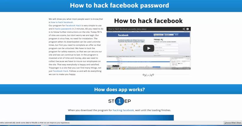 Προσοχή: Έτσι χακάρουν τους λογαριασμούς μας στο Facebook – ΒΙΝΤΕΟ