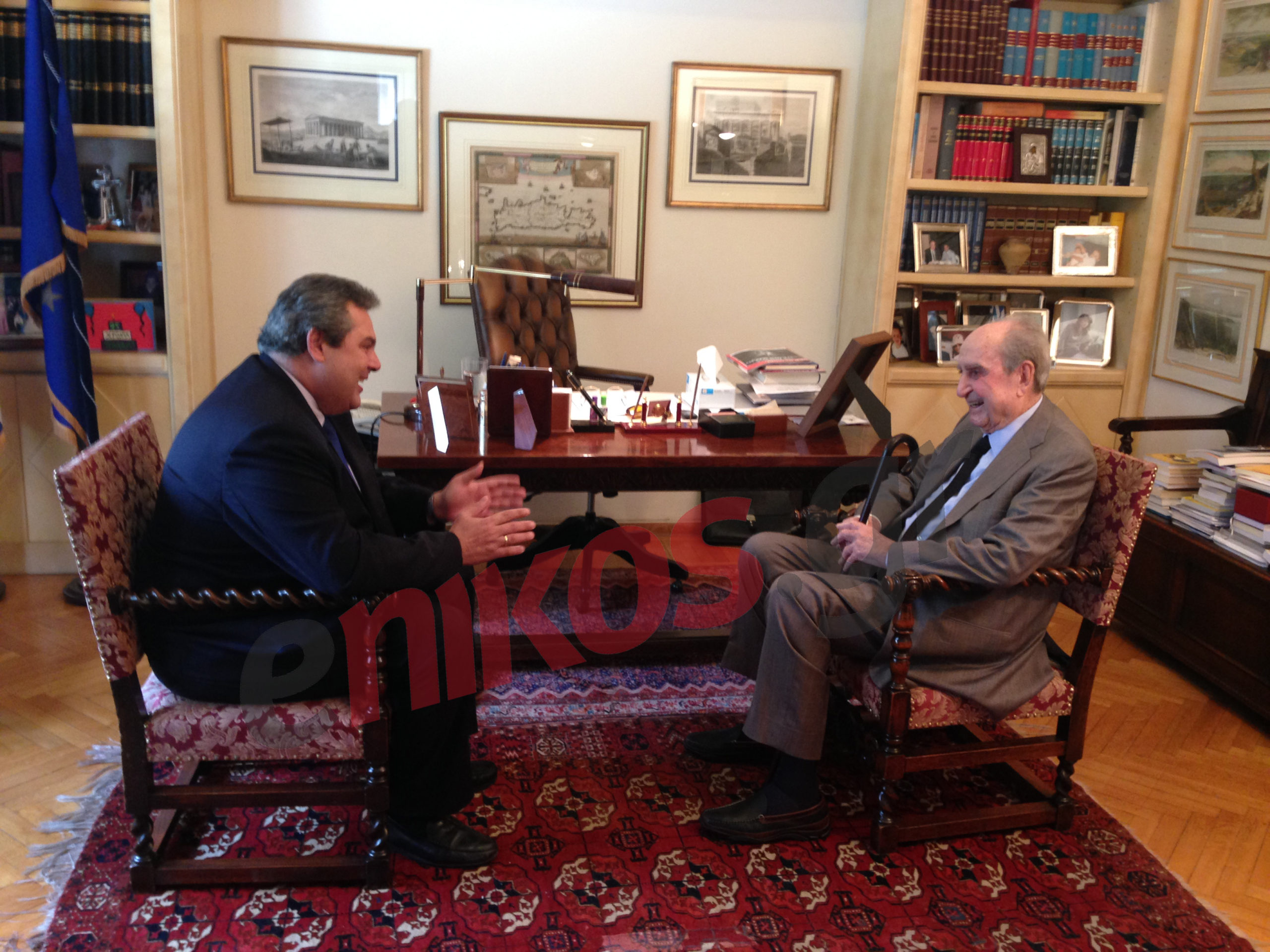 Καμμένος: Δεν μου ζήτησε ο Μητσοτάκης να στηρίξω τον Σαμαρά