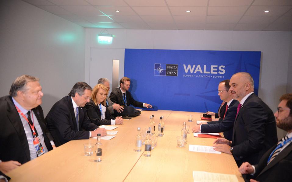 Τηλεφωνική επικοινωνία Σαμαρά – Ράμα