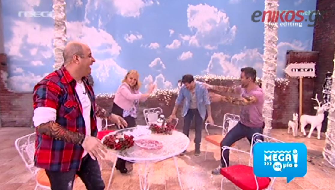 ΒΙΝΤΕΟ-Όταν πέφτουν τα νούμερα… πετούν κουραμπιέδες