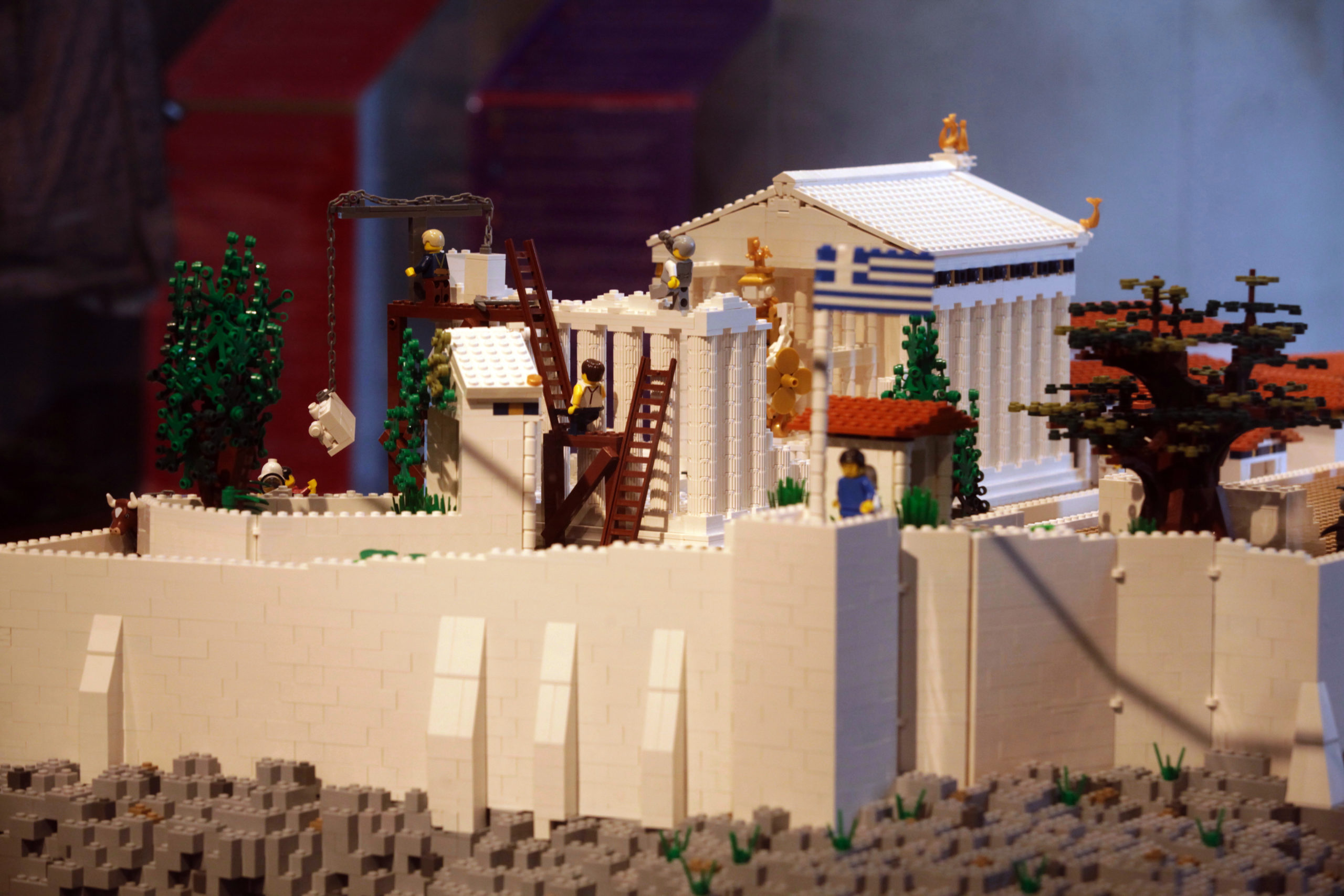 Ακρόπολη των… Lego στο Μουσείο της Ακρόπολης – ΦΩΤΟ