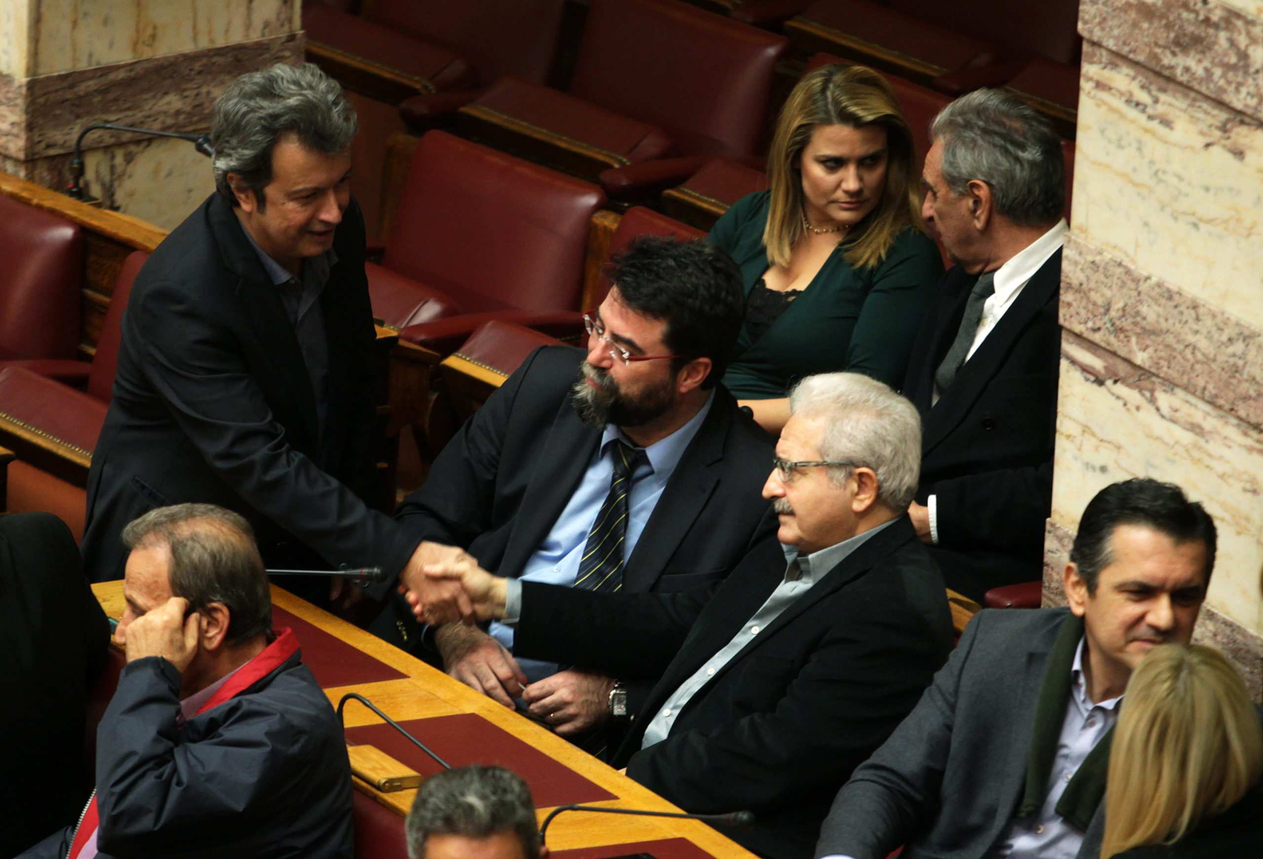 Η Νίκη Φούντα στα έδρανα των ανεξάρτητων – ΦΩΤΟ