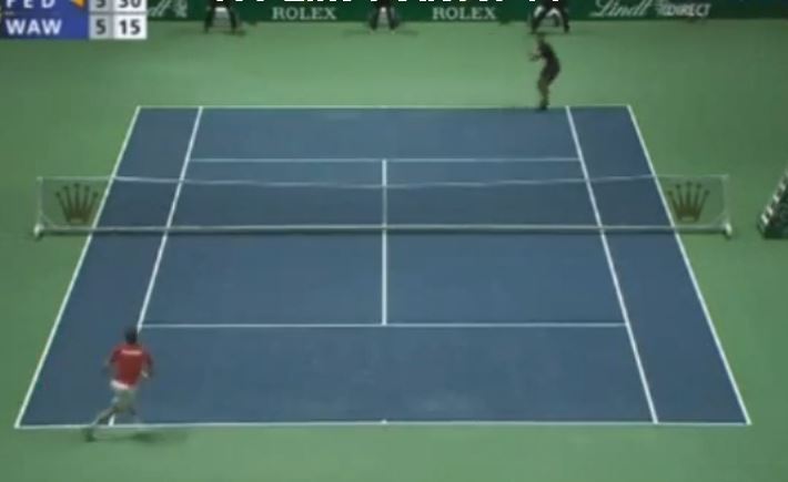 Στιγμή μαγείας από τον Φέντερερ – ΒΙΝΤΕΟ