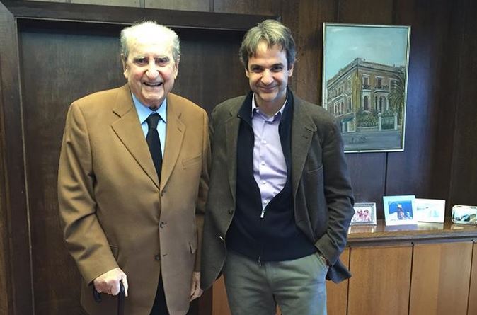 Η επίσκεψη του Κωνσταντίνου Μητσοτάκη στον Κυριάκο – ΦΩΤΟ