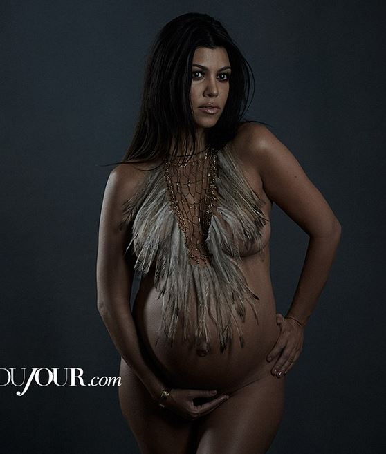 ΦΩΤΟ-Άλλη μία γυμνή Καρντάσιαν πριν τη γέννα