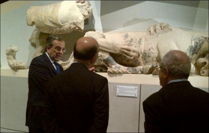 Στο Μουσείο της Ακρόπολης Σαμαράς-Μοσκοβισί – ΦΩΤΟ