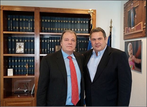 Ο Κωνσταντίνος Κατσίκης στους ΑΝ.ΕΛ.