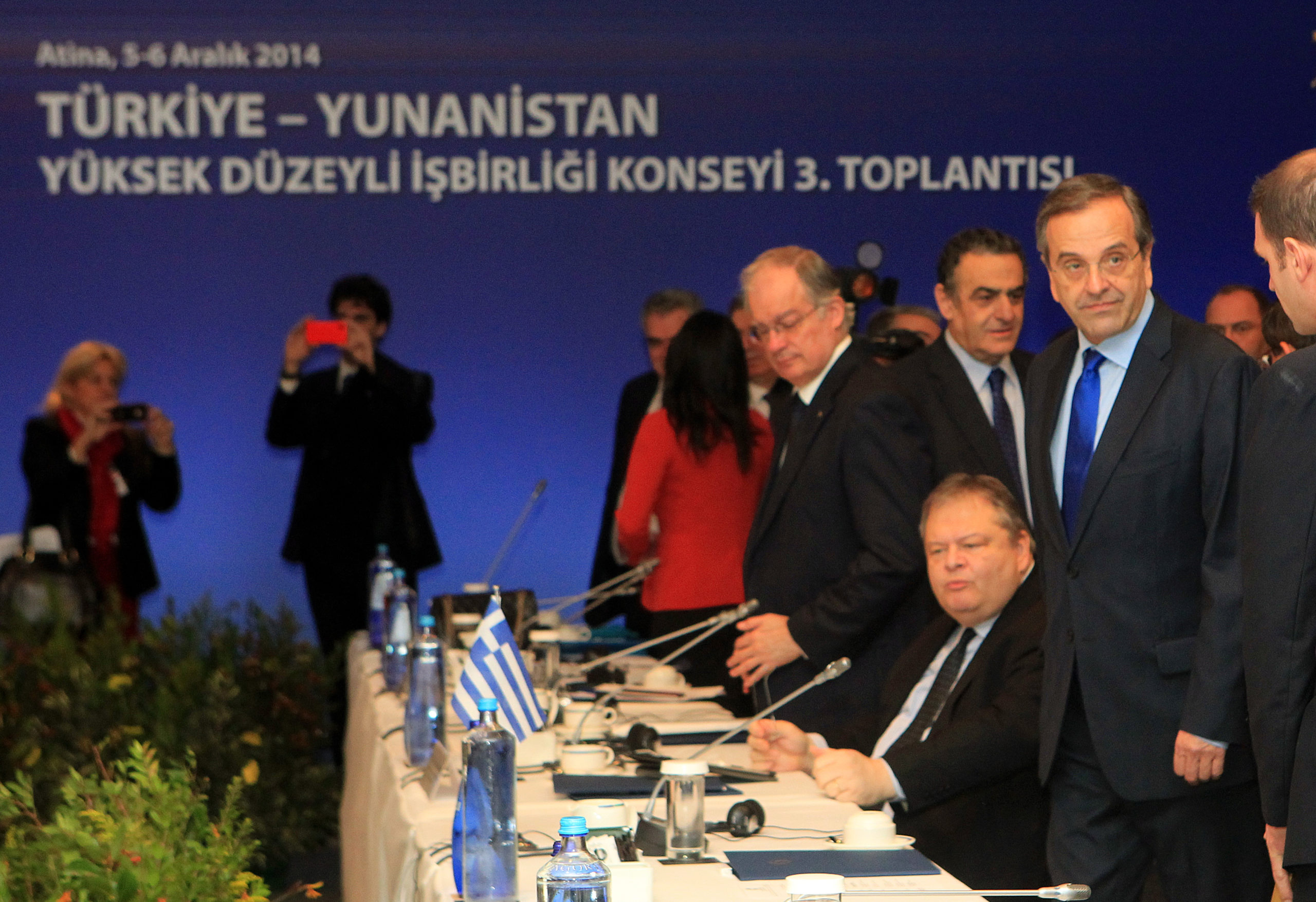 Σε εξέλιξη το Ανώτατο Συμβούλιο Συνεργασίας Ελλάδας- Τουρκίας