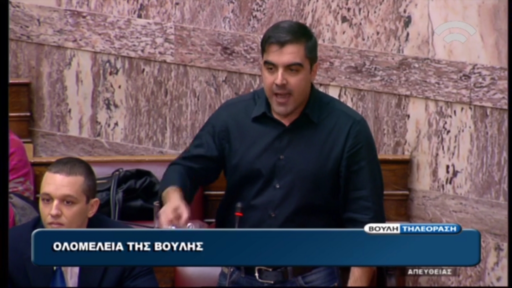 ΒΙΝΤΕΟ-Χαμός στη Βουλή με Τραγάκη, Ματθαιόπουλο και Κασιδιάρη