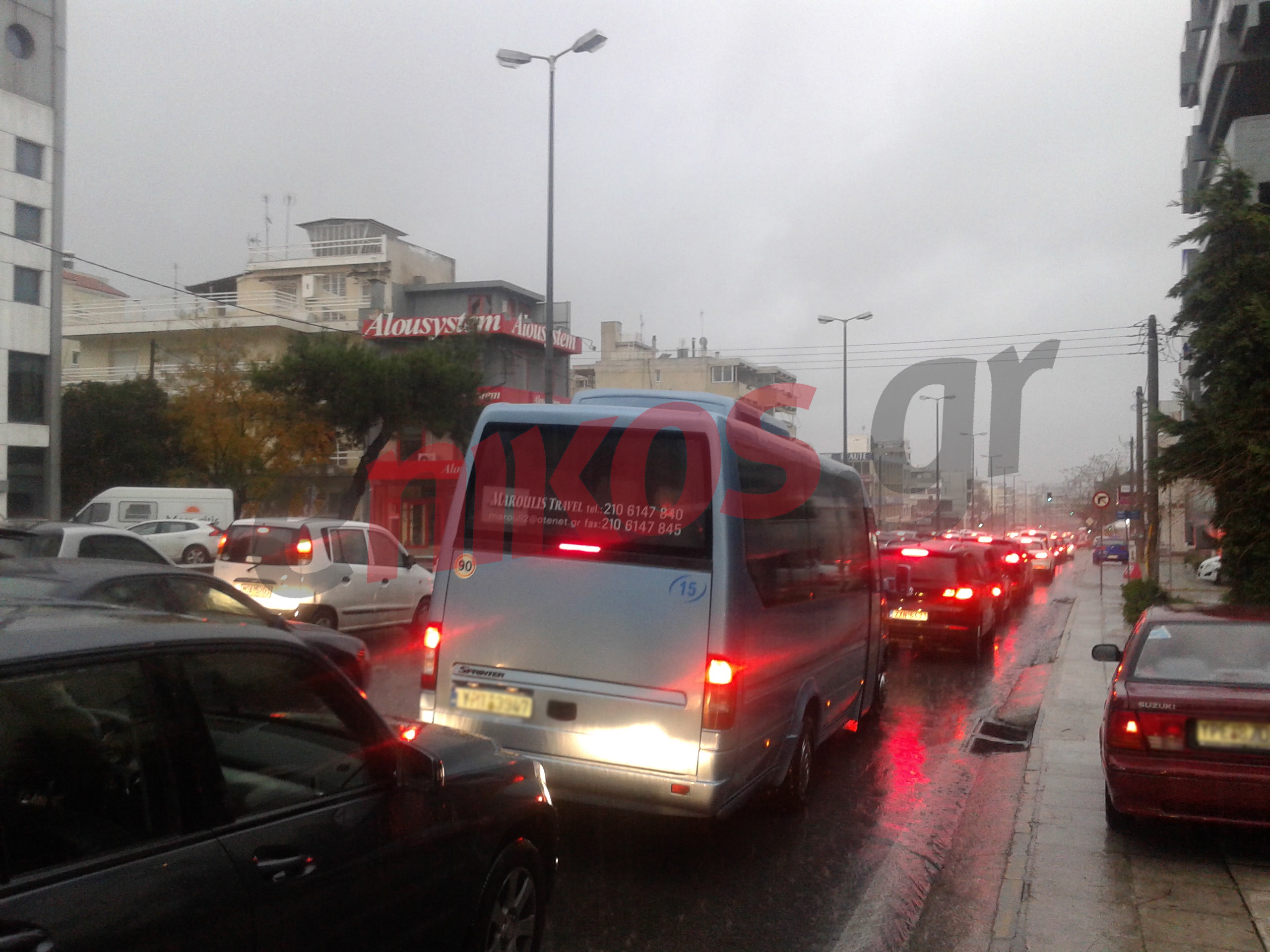 Κυκλοφοριακό κομφούζιο στην Κηφισίας – TΩΡΑ