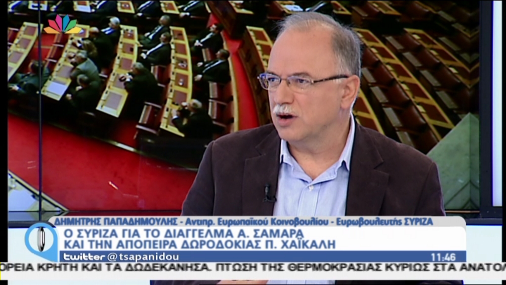 Παπαδημούλης: Θα πάμε σε εκλογές – ΒΙΝΤΕΟ