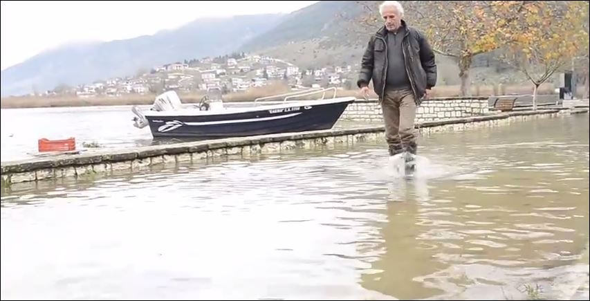 ΒΙΝΤΕΟ-“Βούλιαξε” το Νησί των Ιωαννίνων