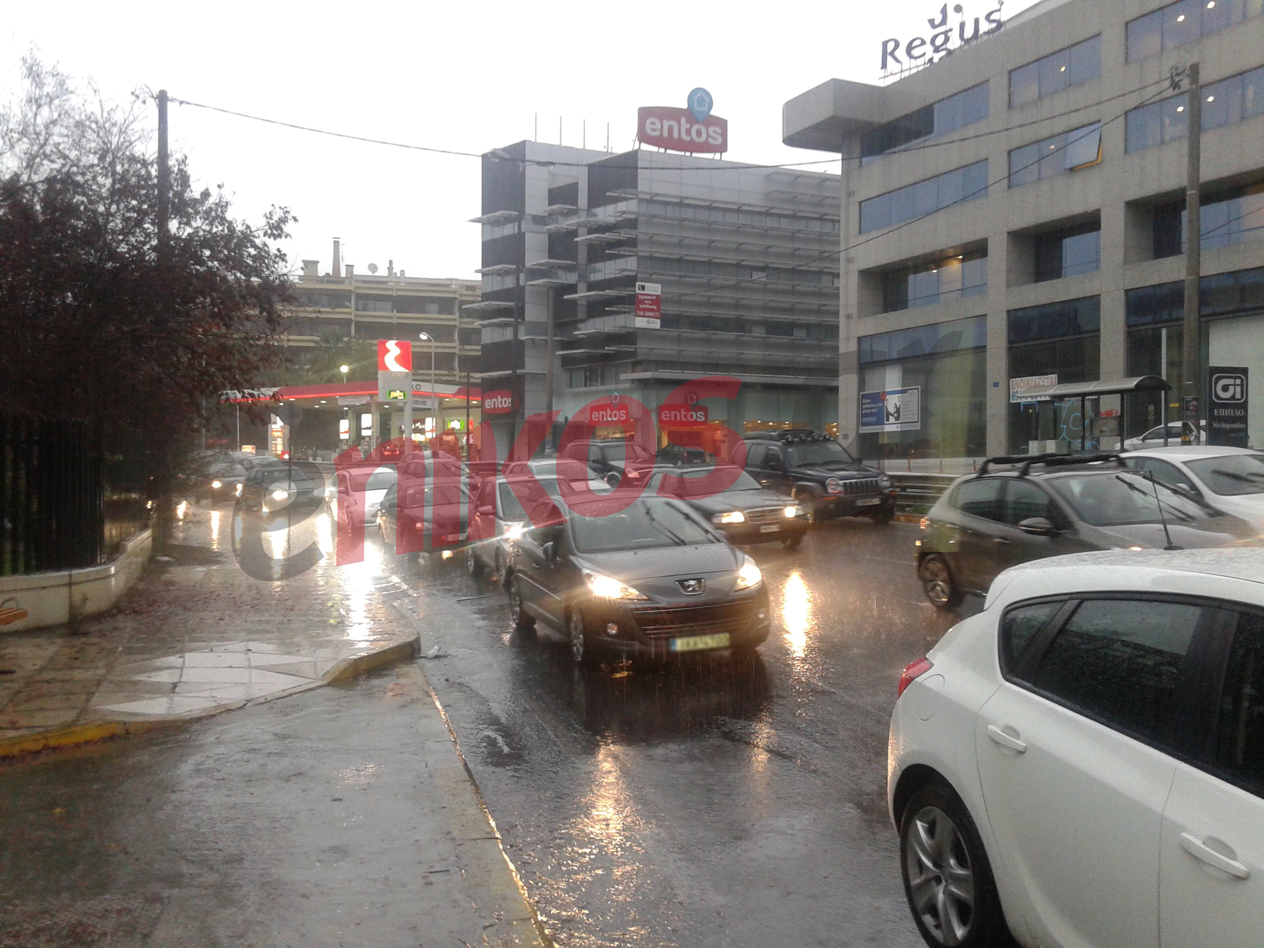 ΤΩΡΑ-ΦΩΤΟ-Μποτιλιάρισμα στην Κηφισίας