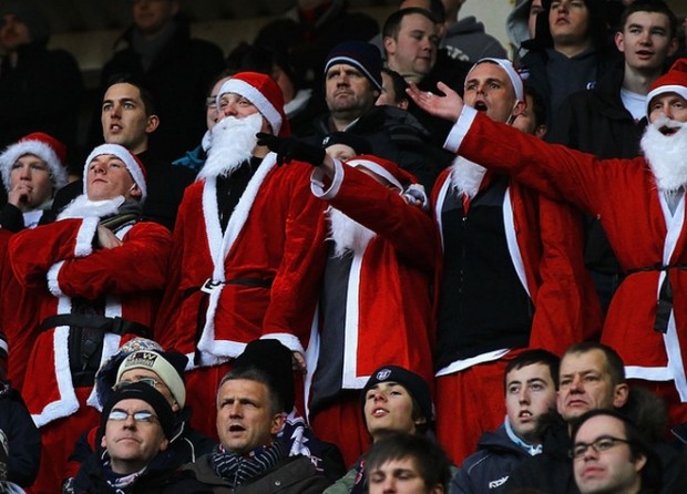 Χριστούγεννα στα αγγλικά γήπεδα