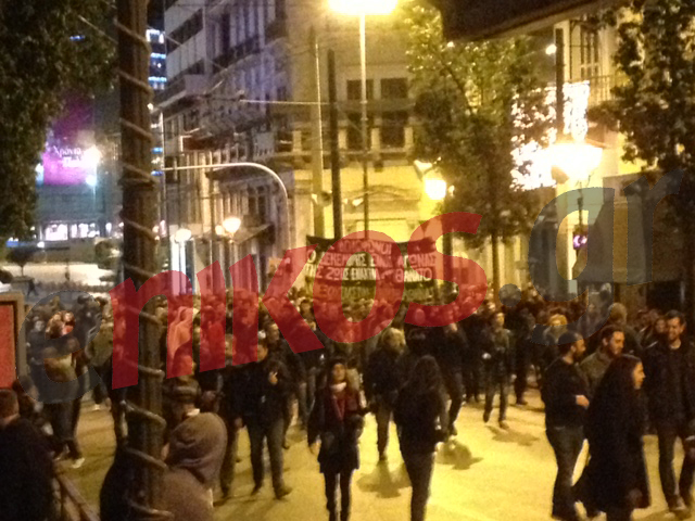 ΤΩΡΑ-ΦΩΤΟ-Στην Σταδίου η πορεία