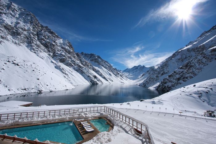 Πισίνες… στα χιόνια – ΦΩΤΟ