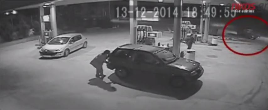 Οι κλέφτες της βενζίνης: Φουλάρουν και… γκαζώνουν – ΒΙΝΤΕΟ