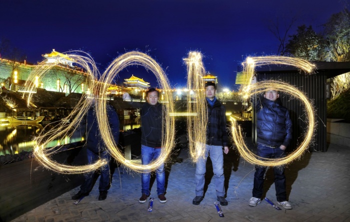 Πρωτοχρονιά στην υφήλιο – ΦΩΤΟ