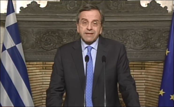 Το διάγγελμα Σαμαρά – ΒΙΝΤΕΟ