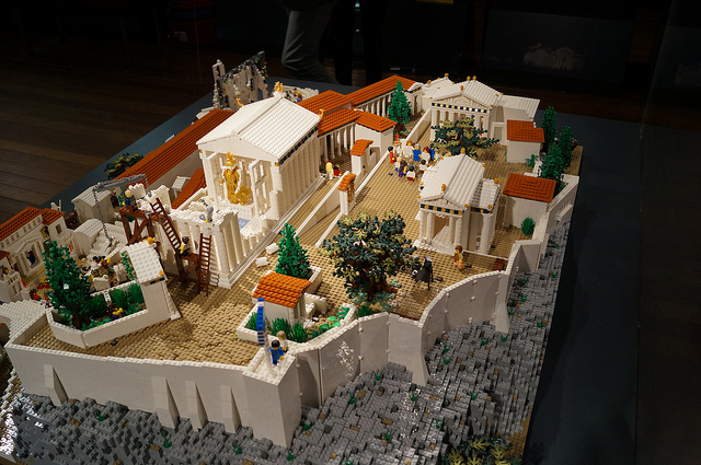 Η Ακρόπολη των Lego στο μουσείο της Ακρόπολης