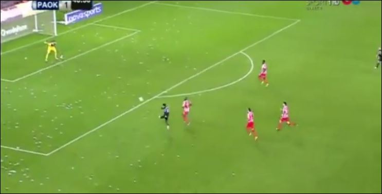 ΒΙΝΤΕΟ-Το δεύτερο γκολ του ΠΑΟΚ