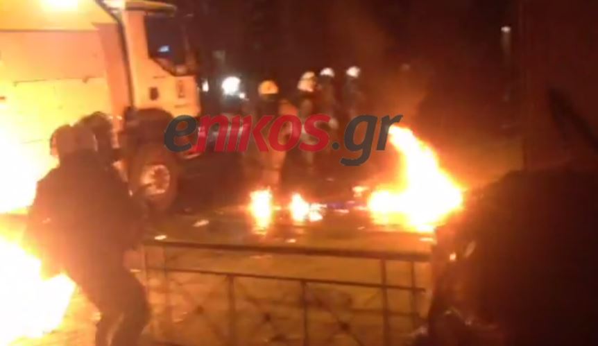 ΒΙΝΤΕO από τον “πόλεμο” στα Εξάρχεια